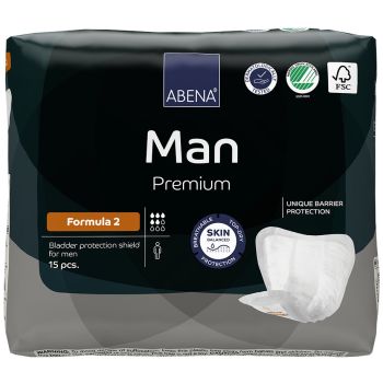 Abena Man Formula 2 Inkontinenz- einlagen (15 Stck.)