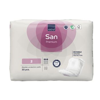 Abena San 2, Premium Inkontinenz- einlagen (30 Stck.)