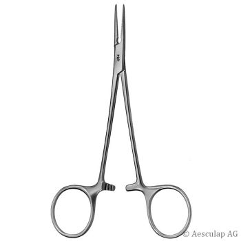 Halsted Mosquito Arterienklemme, gerade, gerieft