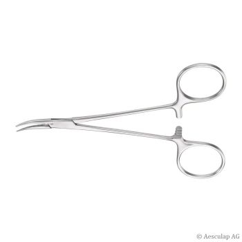 Mikro Mosquitoklemme Halsted, gebogen