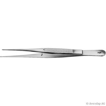 chir. Pinzette Semken, 1 x 2 Zähne, 12