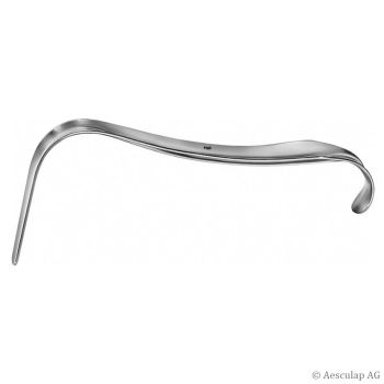 KRISTELLER Scheiden-Spekulum oberes Blatt