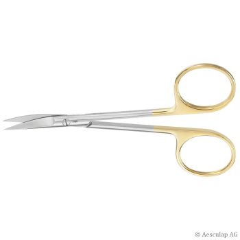 DUROTIP Iris- und Fadenschere fein, gebogen