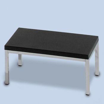 Fußauftritt, verchromt, einstufig 0