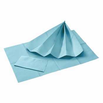 Patientenservietten, ice blue, 33 x 45 cm