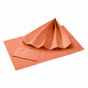 Patientenservietten, hot orange, 33 x 45 cm