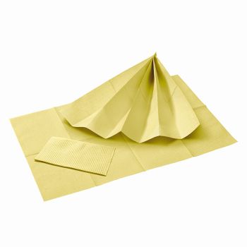 Patientenservietten, yellow, 33 x 45 cm