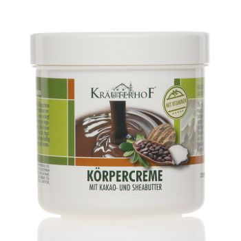 KräuterhoF Körpercreme mit Kakao- und Sheabutter 250 ml