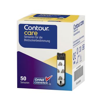 CONTOUR CARE Sensoren Blutzuckerteststreifen (50 T.)