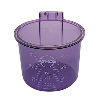 DDS-Sekretbehälter, Kunststoff, 1,5 Ltr. autoklavierbar