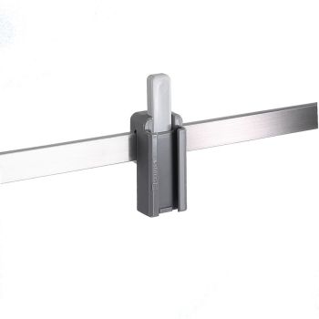 Schienenklammer für Geräteträger,Schiene Kunststoff