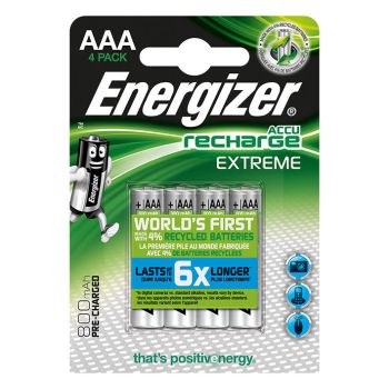 Energizer NiMH Akkumulatoren Extreme Micro AAA HR03