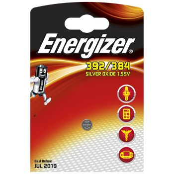 Energizer Uhren-Batterie 392/384 Typ SR41/SR736W