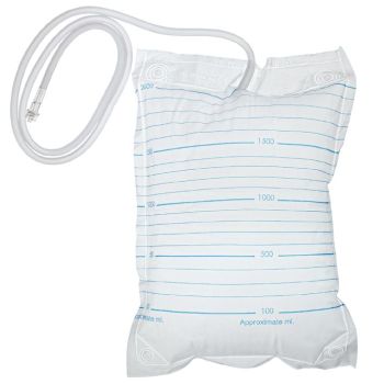 Sekretbeutel 2 Ltr., mit Lock-Ansatz einzeln steril