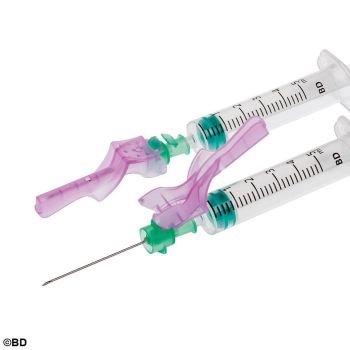 BD Eclipse Sicherheitsinjektionskanülen, 21 G x 1 1/2''