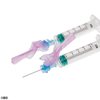 BD Eclipse Sicherheitsinjektionskanülen, 23 G x 1''