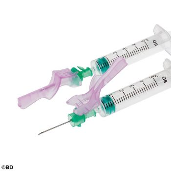 BD Eclipse Sicherheitsinjektionskanülen, 21 G x 1''