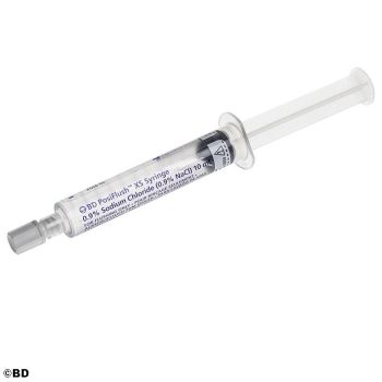 BD PosiFlush XS Spülsystem, vorgefüllt mit 10 ml NaCl 0