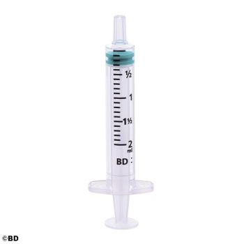 BD Emerald Einmal-Spritzen 2 ml, Luer, zentrisch (100 Stck.)