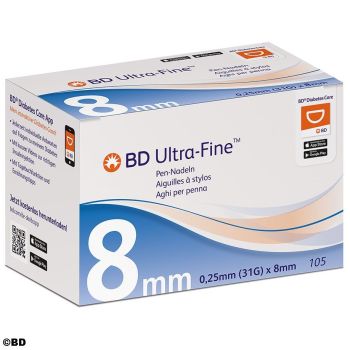 BD Ultra-Fine Pen-Nadeln 31 G 0