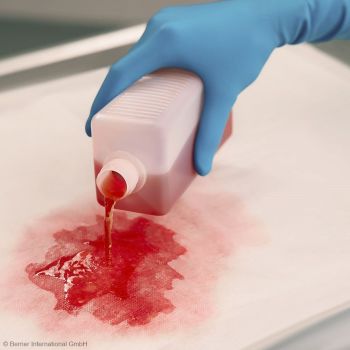 Arbeitsunterlagen groß, unsteril