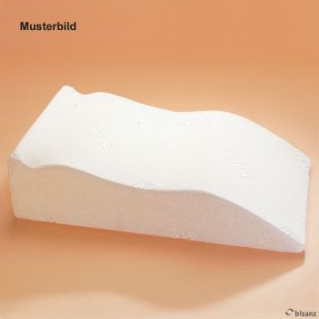 Venenkissen Gr. 1, 80 x 50 x 20 cm mit Kunstleder-Bezug weiß