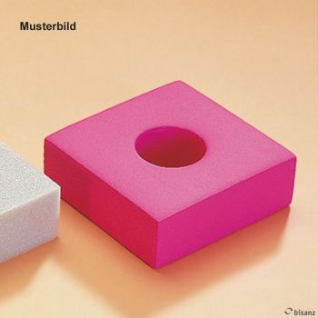 Fersenkissen mit PU-Beschichtung blau, 15 x 15 x 5cm