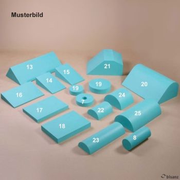 Röntgenfixierkeil Nr. 14, blau, Schrägkeil