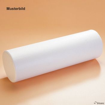 Gymnastikrolle rund, weiß, phthalatfrei 40 x 15 cm Ø