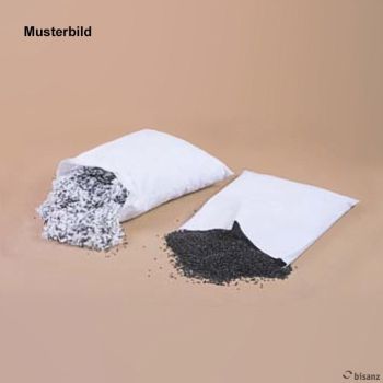 Kissen mit Neopolenkugeln mit Nesselbezug weiß 40 x 40 cm