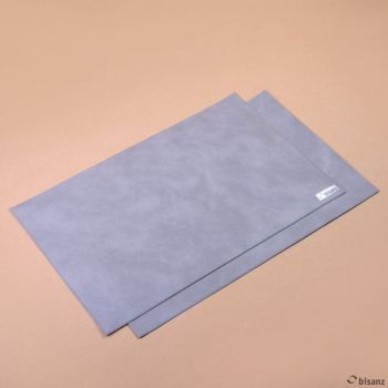 Fußauflage-Matte 38 x 58 cm, schwarz/grau