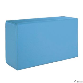 Fußstütze hellblau, phthalatfrei 60 x 35 x 20 cm