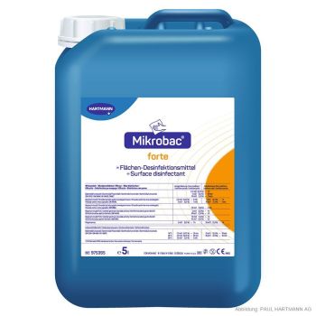 Mikrobac forte 5 Ltr. Flächendesinfektionsreiniger