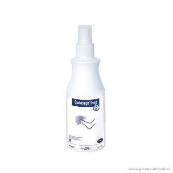 Cutasept feet 250 ml Fußspray Überkopf-Sprühflasche