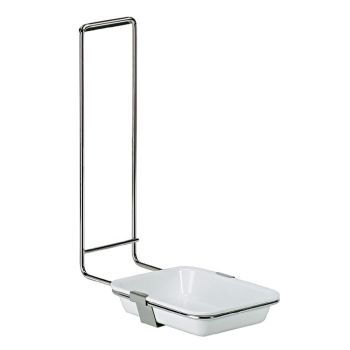 Auffangschale mit Bügel für BODE Eurospender 1 und 1 plus