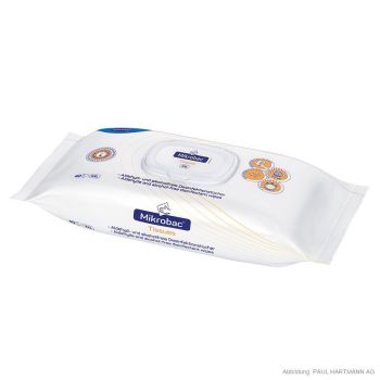 Mikrobac XXL Tissues Flowpack Desinfektionstücher (40 T.)