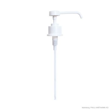 Einmalpumpe mit langem Auslauf für BODE Eurospender Safety plus 350/500 ml