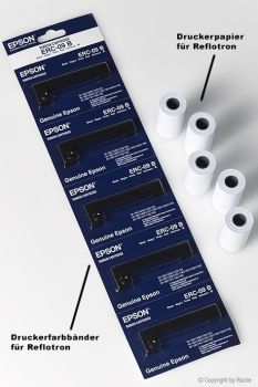 Reflotron Druckerpapier (6 x 5 Rl.) 0