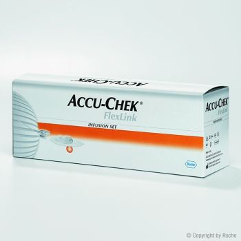Accu-Chek FlexLink Infusionsset: 8 mm Kanüle