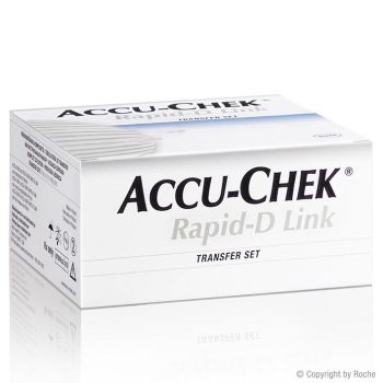 Accu-Chek Rapid-D Link Transfer Set 50 cm Schlauch (10 Set)