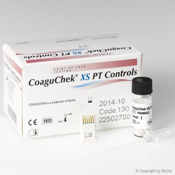 CoaguChek XS PT Controls Kontroll-Lösung (4 Stck.)