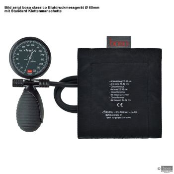 boso classico Blutdruckmessgerät Ø 60mm, 2-in-1-Schlauchtechnik
