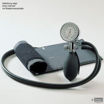 boso manuell Blutdruckmessgerät Ø 48 mm, mit Klettenmanschette