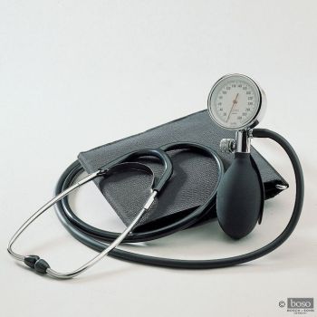 boso med I Blutdruckmessgerät Ø 48 mm, mit Zugbügel-Klettenmanschette