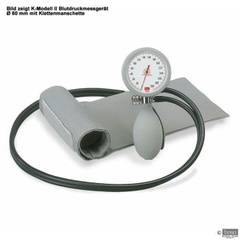 K-Modell II Blutdruckmessgerät Ø 60 mm mit Hakenmanschette