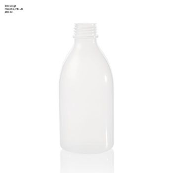 Flasche, PE-LD, 100 ml, ohne Verschluss, passend für Tropfaufsatz 129232