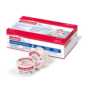 Leukoplast Skin Sensitive Rollenpflaster im Schutzring