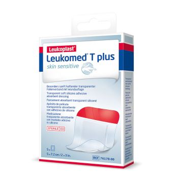 Leukomed T plus skin sensitive steril, Transparentverband