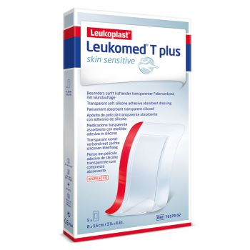Leukomed T plus skin sensitive steril, Transparentverband