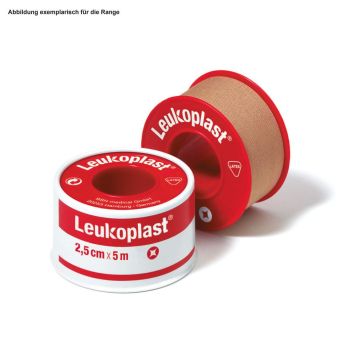 Leukoplast Rollenpflaster im Schutzring, 5